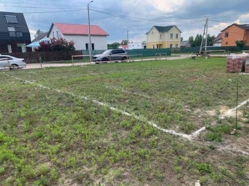 Розмітка контуру забудови Фото розмітки контуру забудови